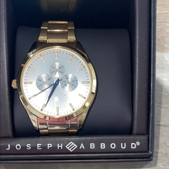 Joseph Abboud Gold and Silver Men's Watch - Picture 2 of 5